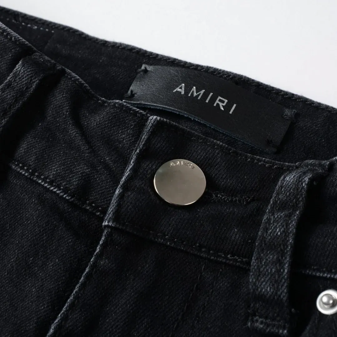 AMIRI BLUE STAR PATCH JEANS