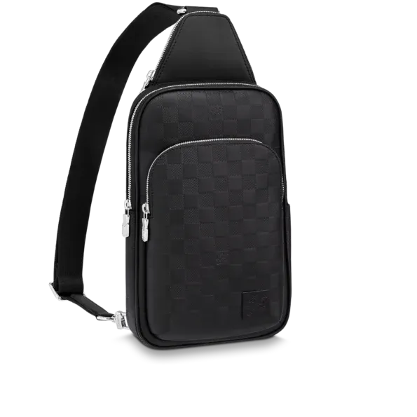 LV AVENUE SLINGBAG BLACK