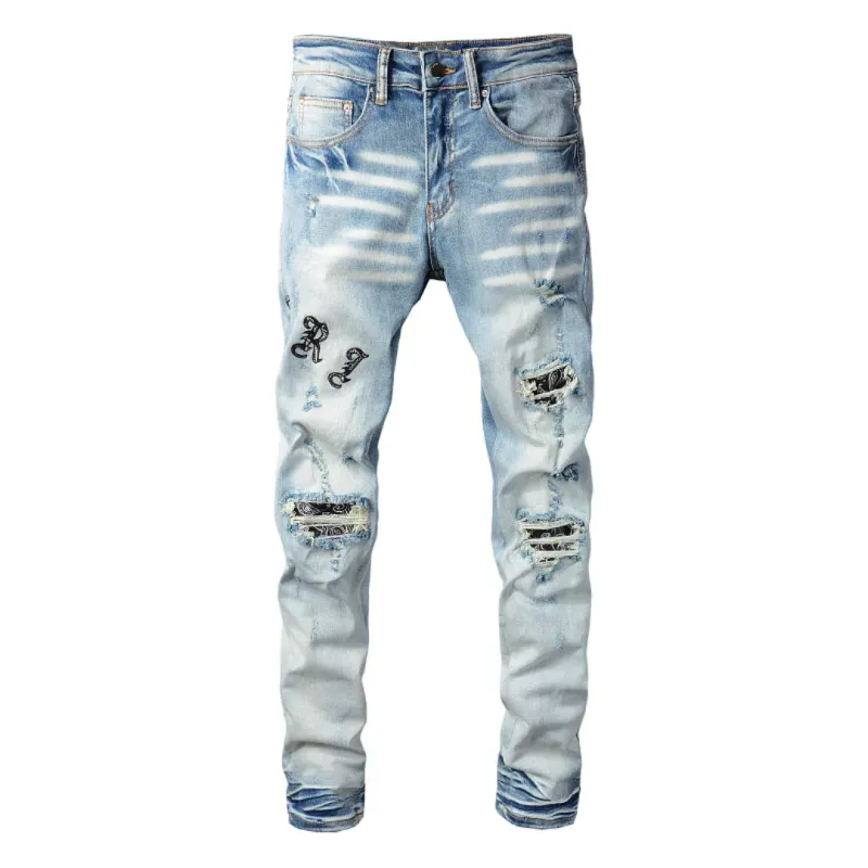 AM BLUE DISTRESSED JEANS