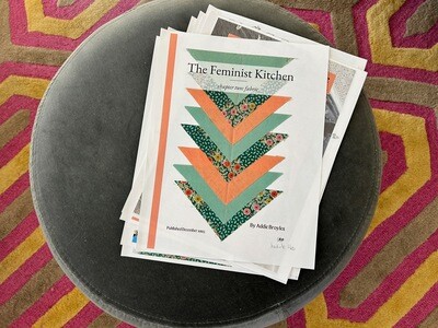 The Feminist Kitchen zine, chapter 2