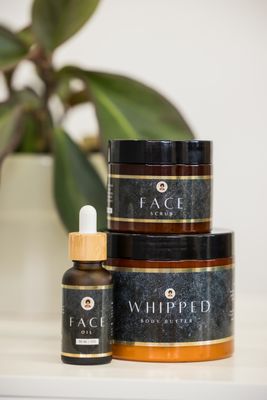 Golden natural glow set