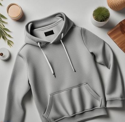 Adult Fleece Premium Hoodie Pullover Sports Grey ( 24 Pcs Box)