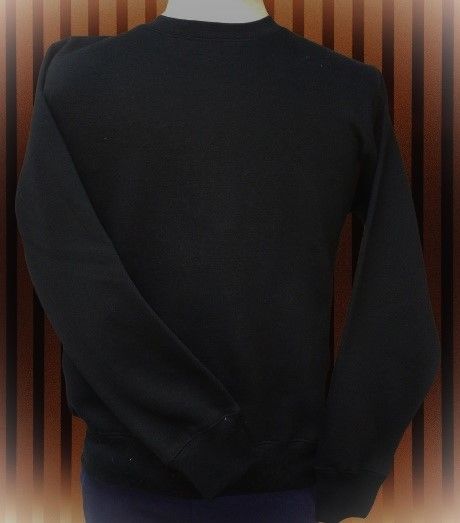 Adult Fleece Premium Crew Neck Sweatshirt Black ( 24 Pcs Box)