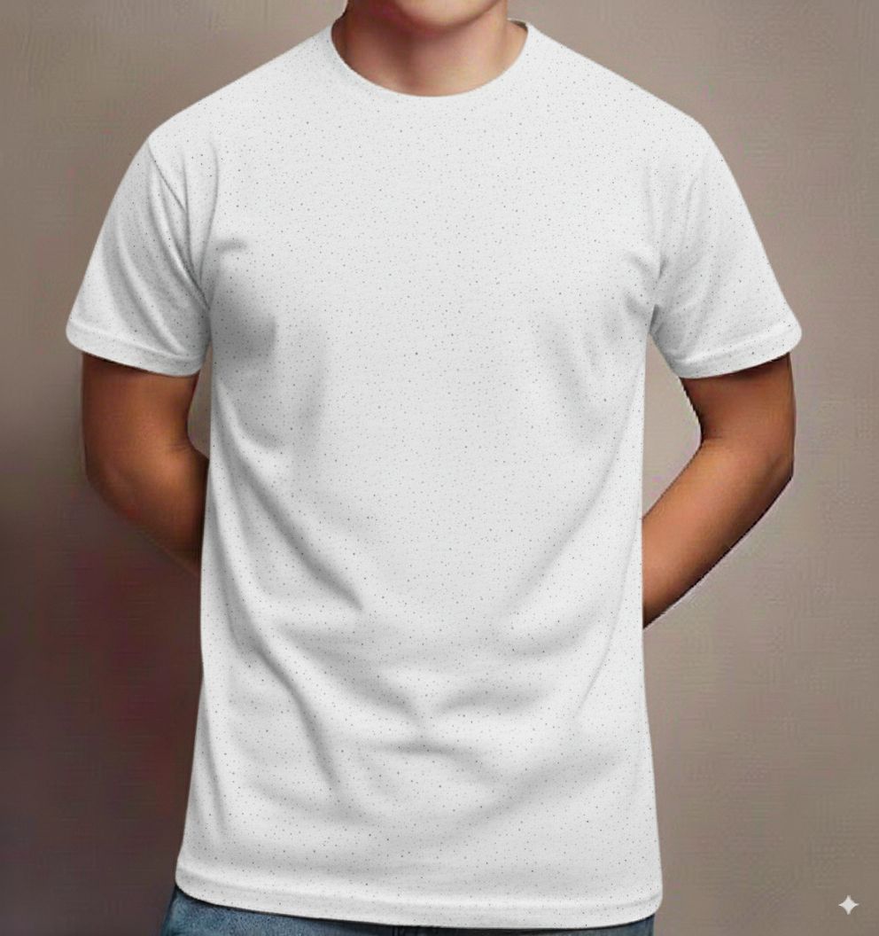 Deluxe Short Sleeve Round Neck Jersey T Shirt Ash Heather ( 72 Pcs Box)