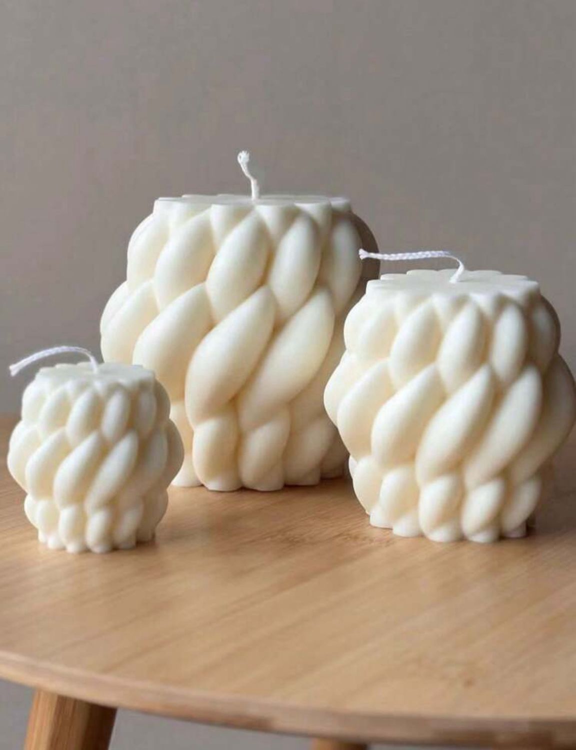 Bougie Boule de coton 💭