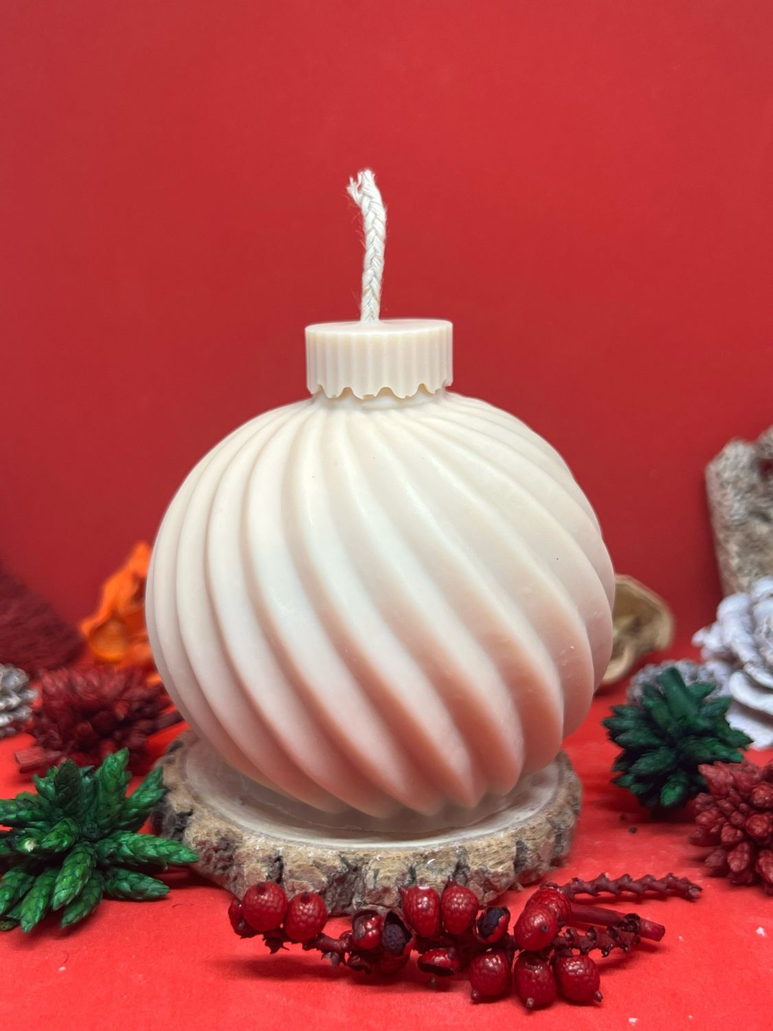 Bougie Boule de Noël 🎄 #3
