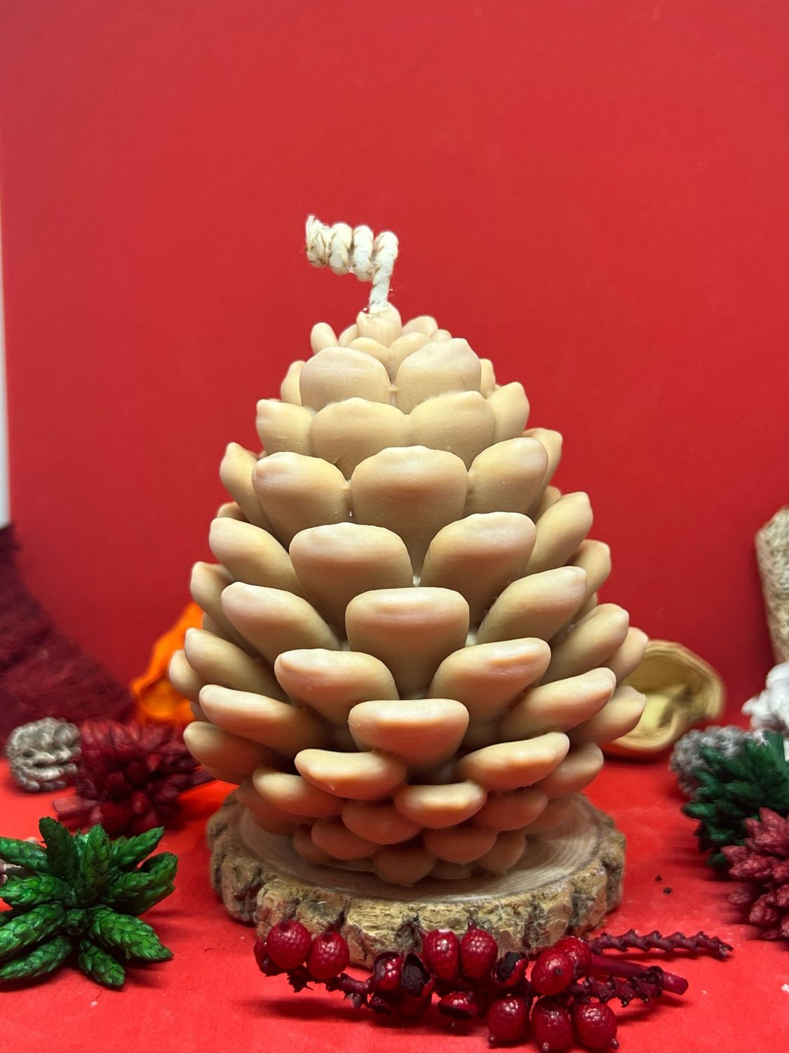 Bougie Pomme de Pin 🌲