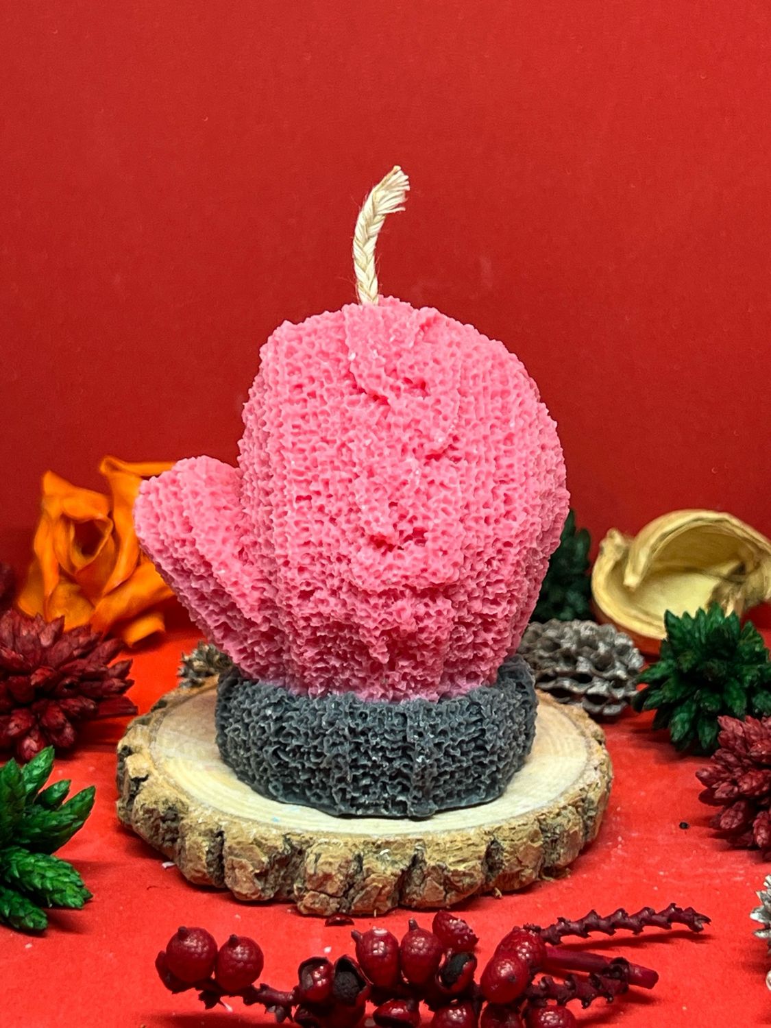 Bougies Moufles de Noël 🎄