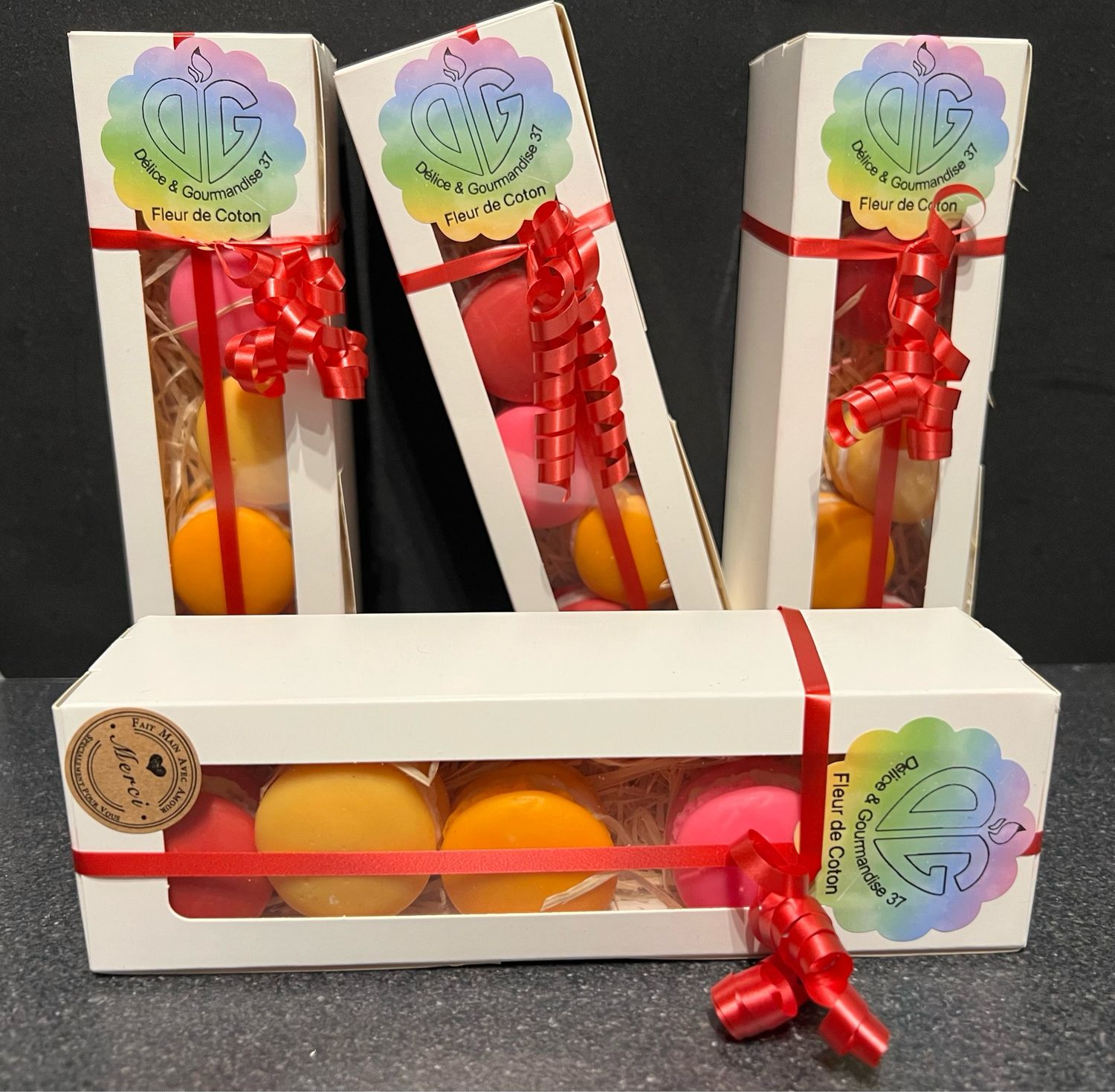 Coffrets 5 Fondants Macarons 🧁
