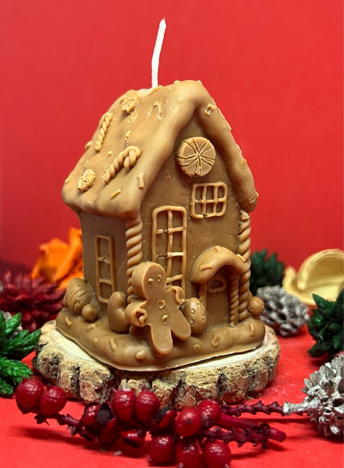 Bougie Maison Pain d’épices 🎄