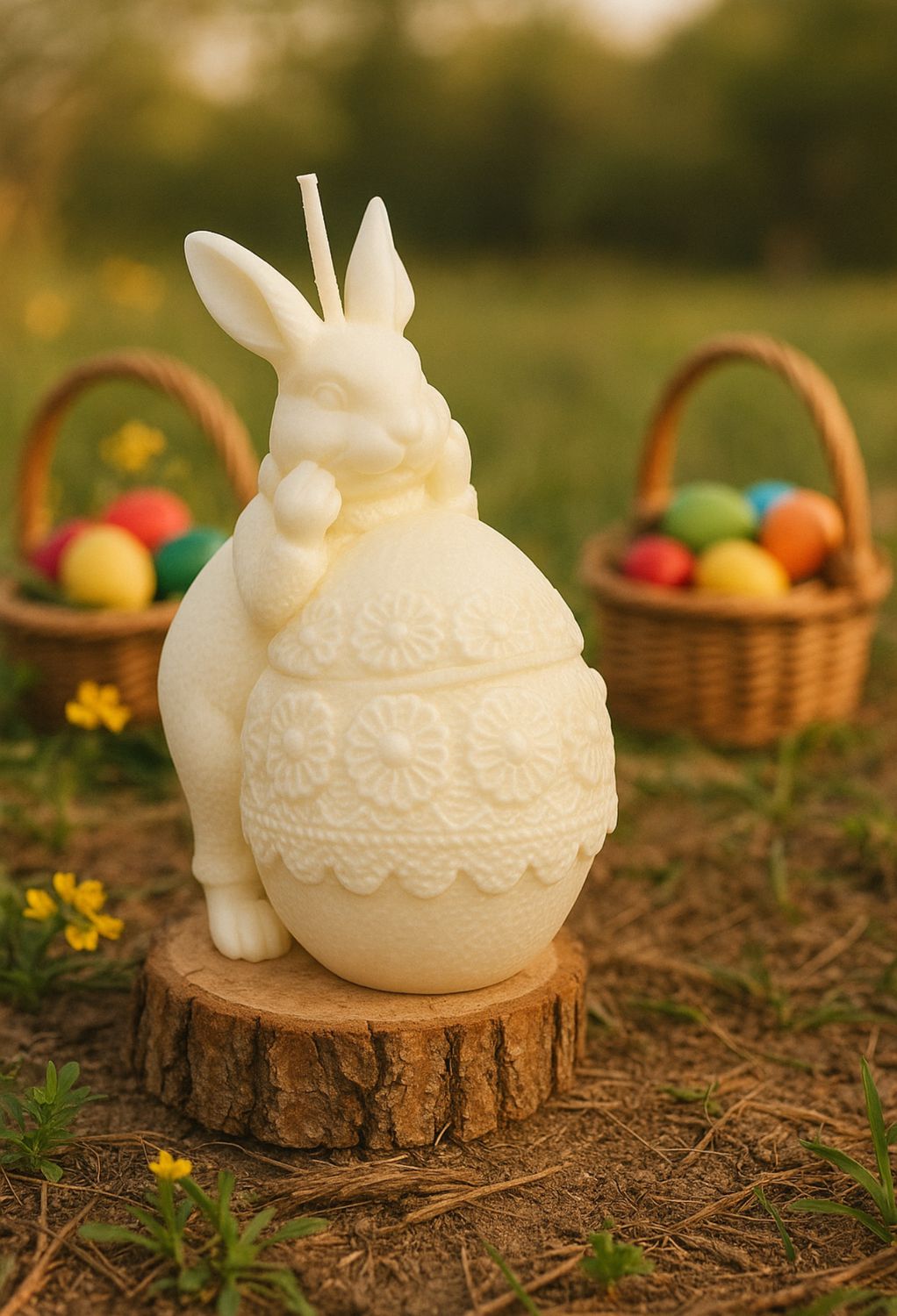 Bougie œuf Lapin 🐇