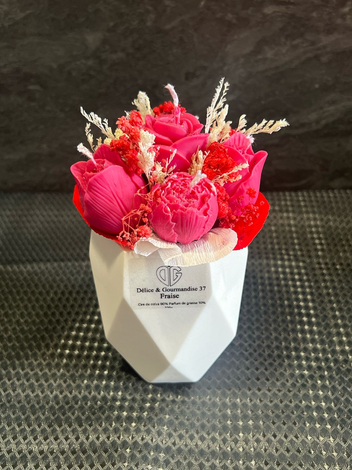 Bougie Mini Bouquet de Fleurs 💐 #1