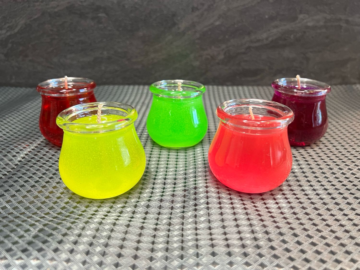 Bougie Rainbow néon