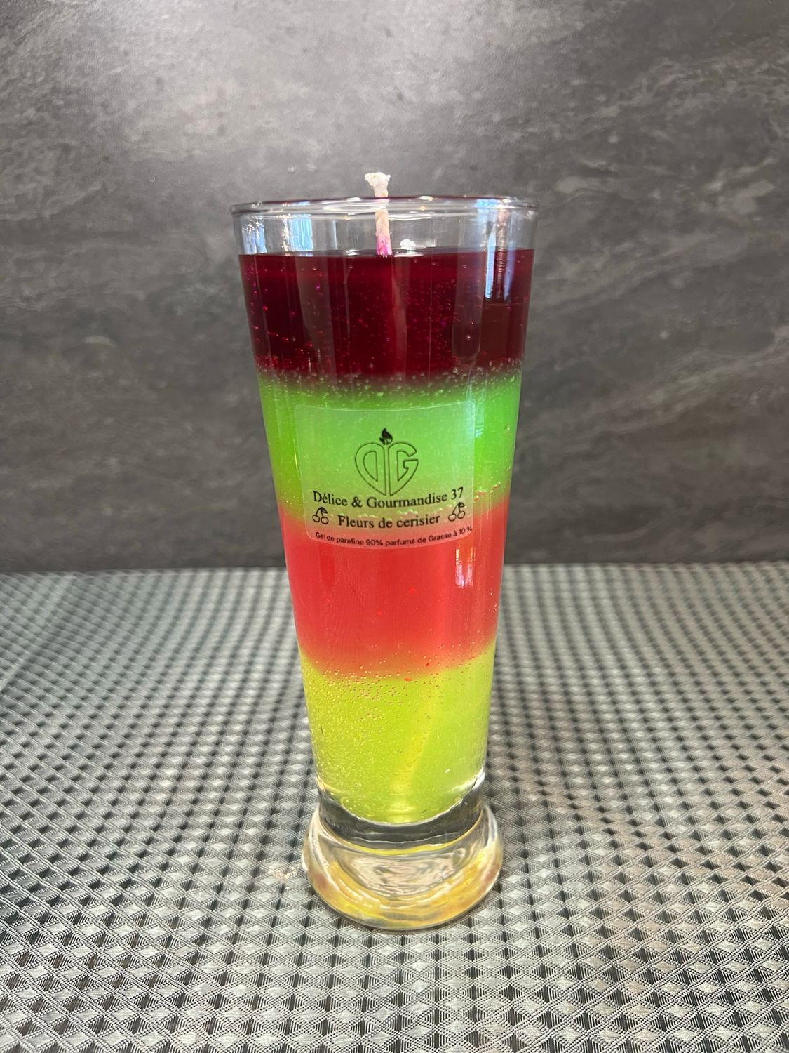 Bougie Rainbow néon