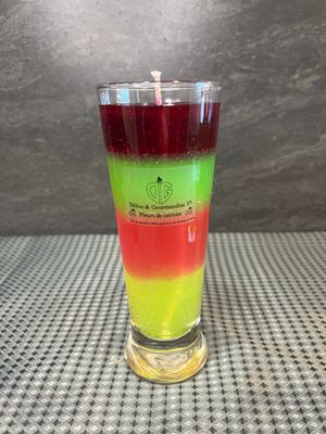 Bougie Rainbow néon