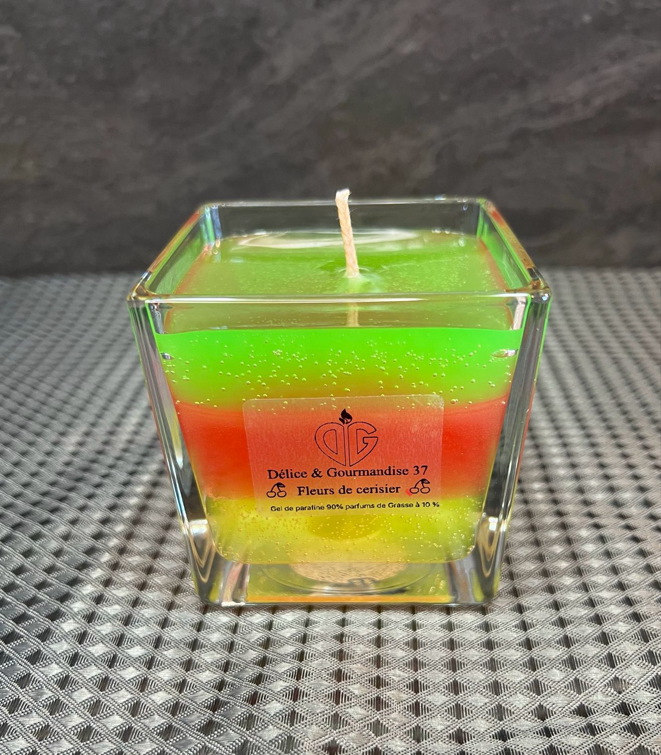 Bougie Rainbow néon