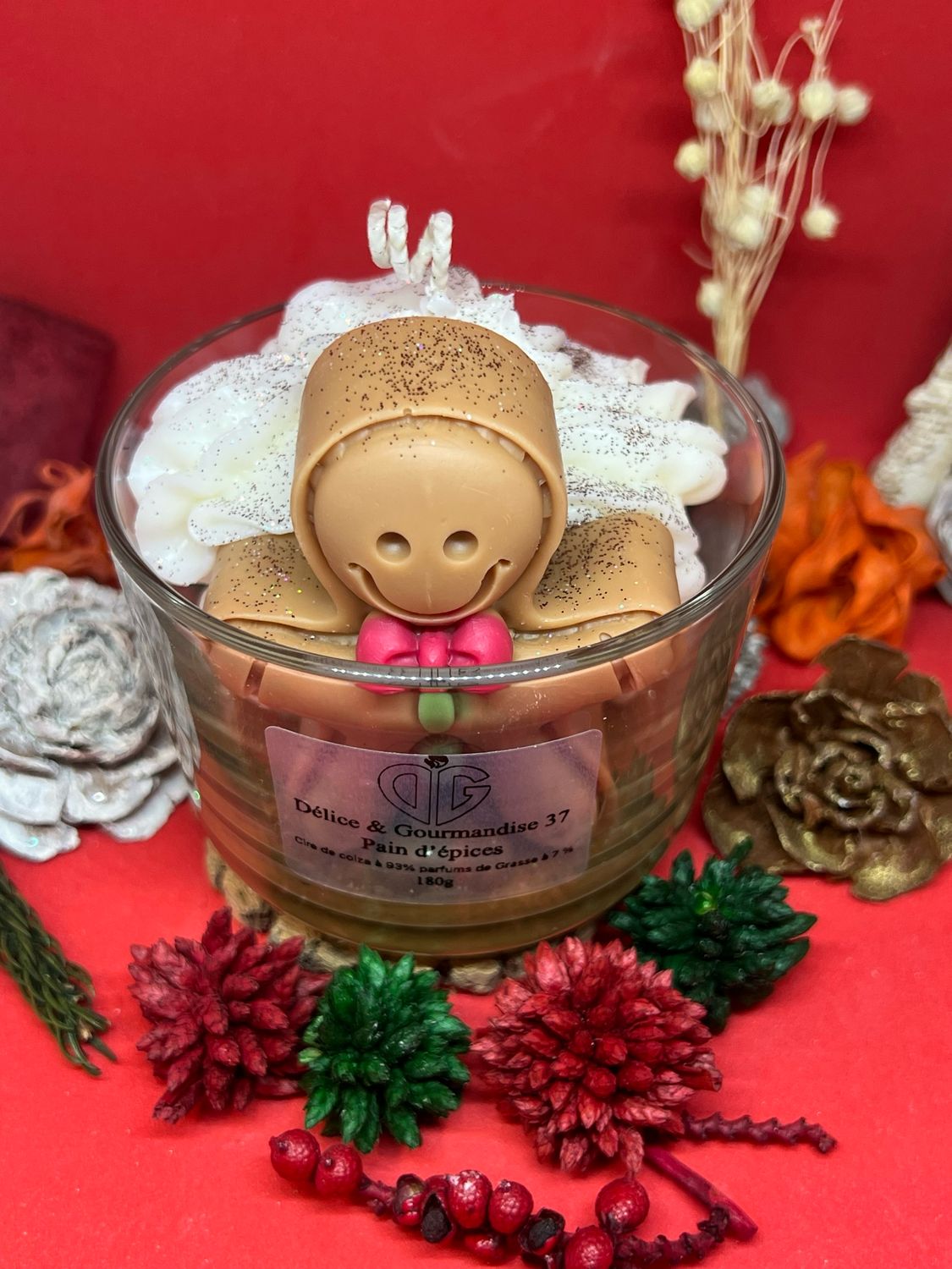 Bougie Gourmande pain d’épices