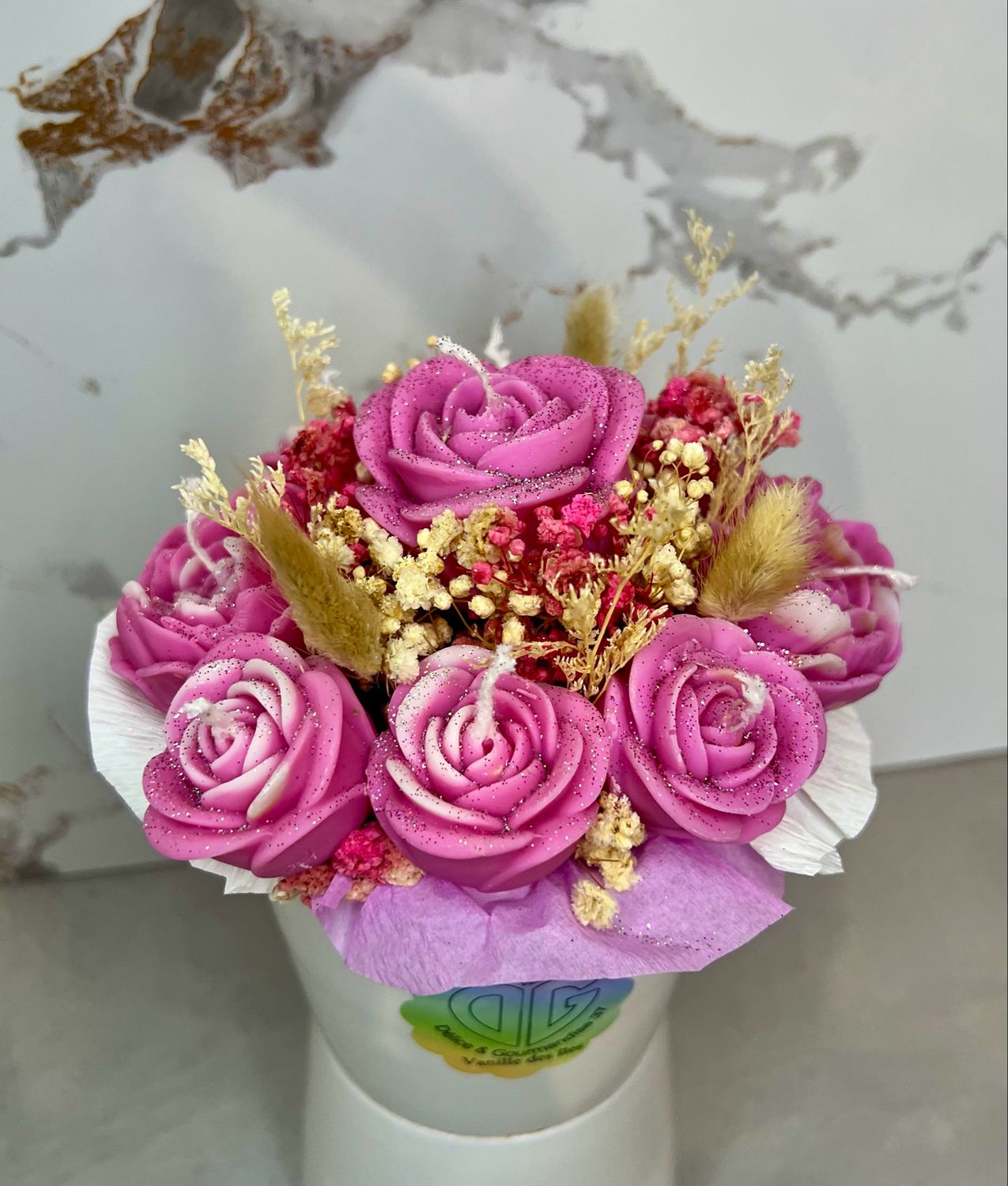 Bougie Bouquet de Fleurs 💐 #7