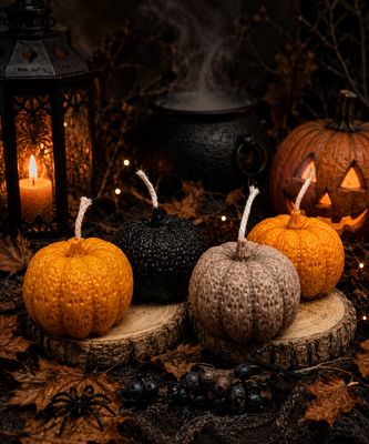 Bougie Citrouille 🎃 #1