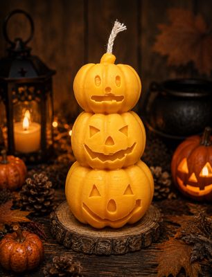 Bougie Citrouille 🎃 #2