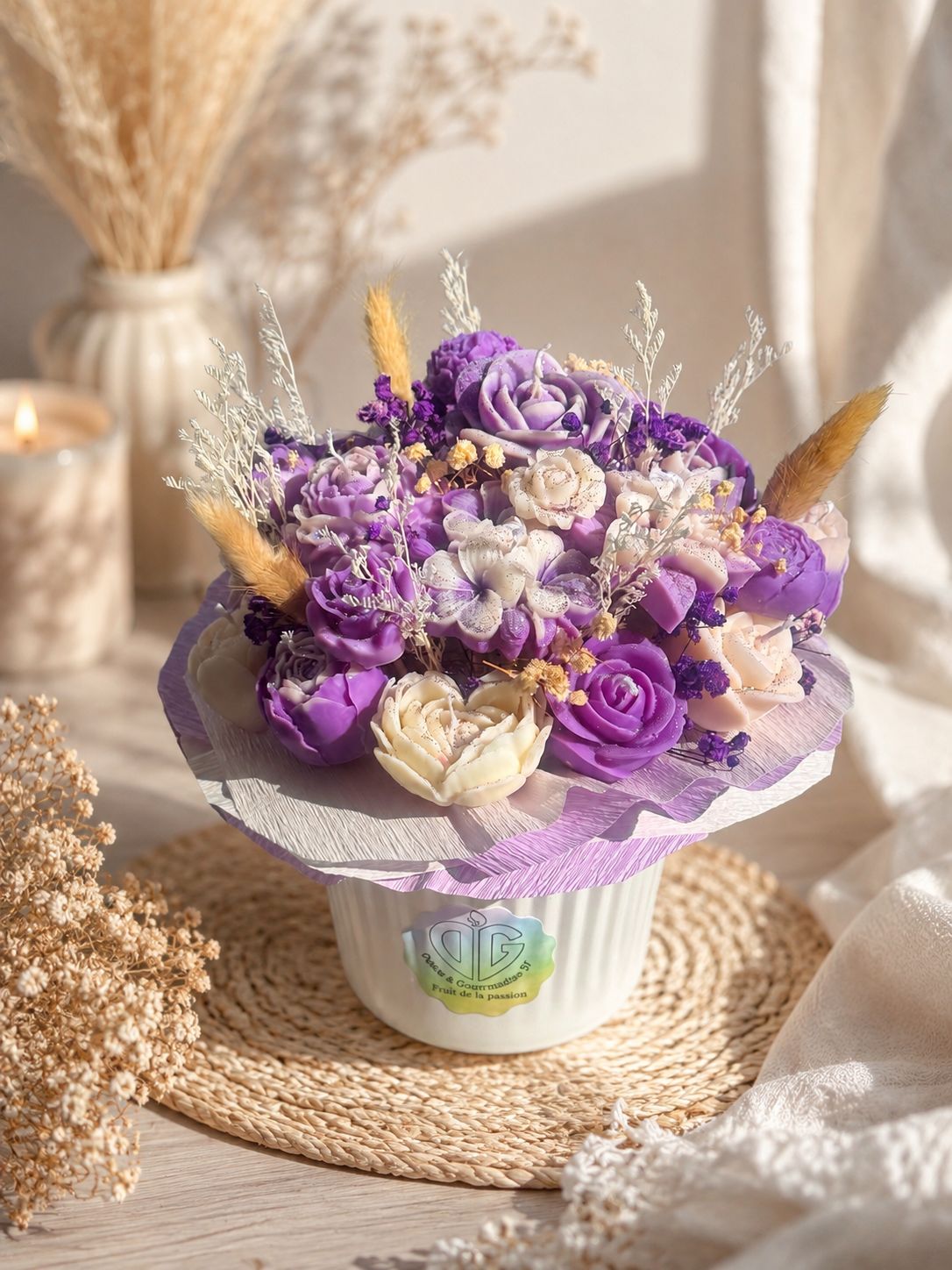 Bougie Bouquet de Fleurs 💐 #2