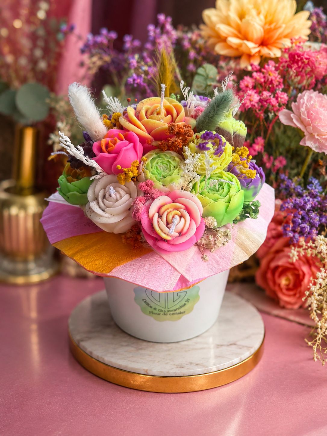Bougie Bouquet de Fleurs 💐 #6