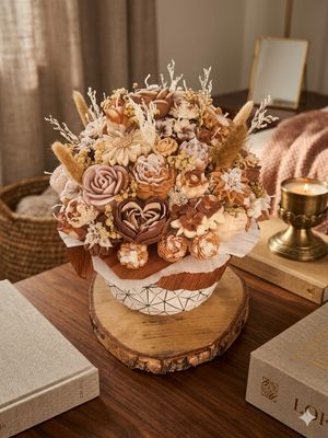 Bougie Bouquet de Fleurs 💐