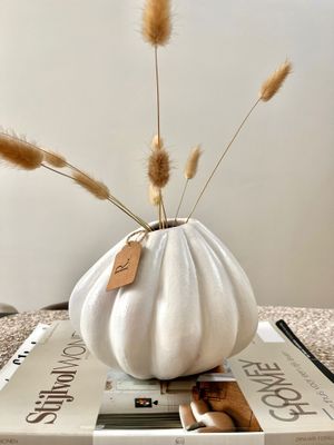 Organisch bloem vaasje