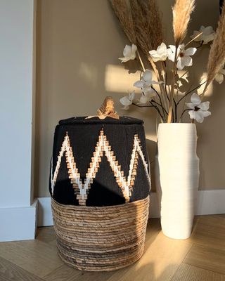 Zeegras mand zwart M
