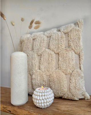 Beige kussen