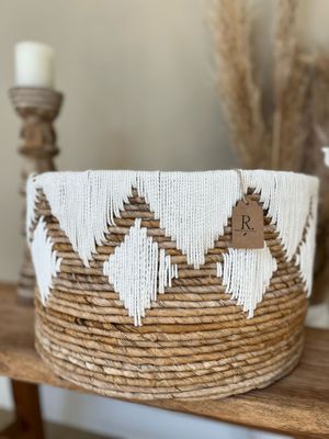 Seagrass mand white
