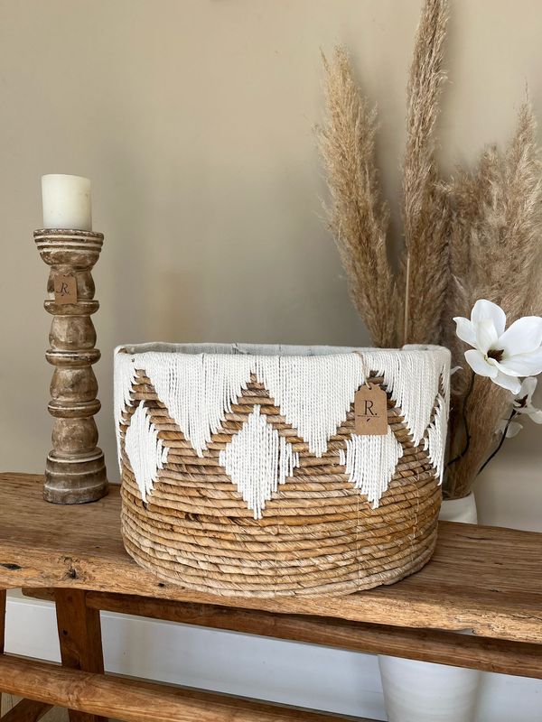 Seagrass mand white