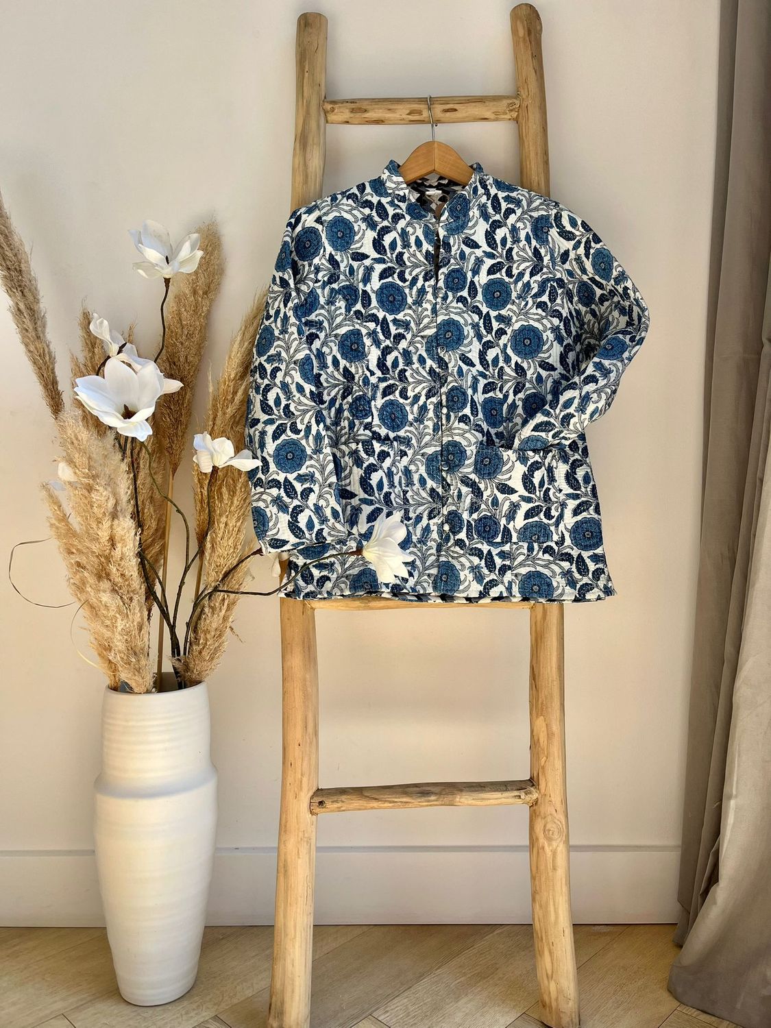 Boho jasje blauw