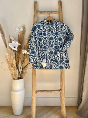 Boho jasje blauw