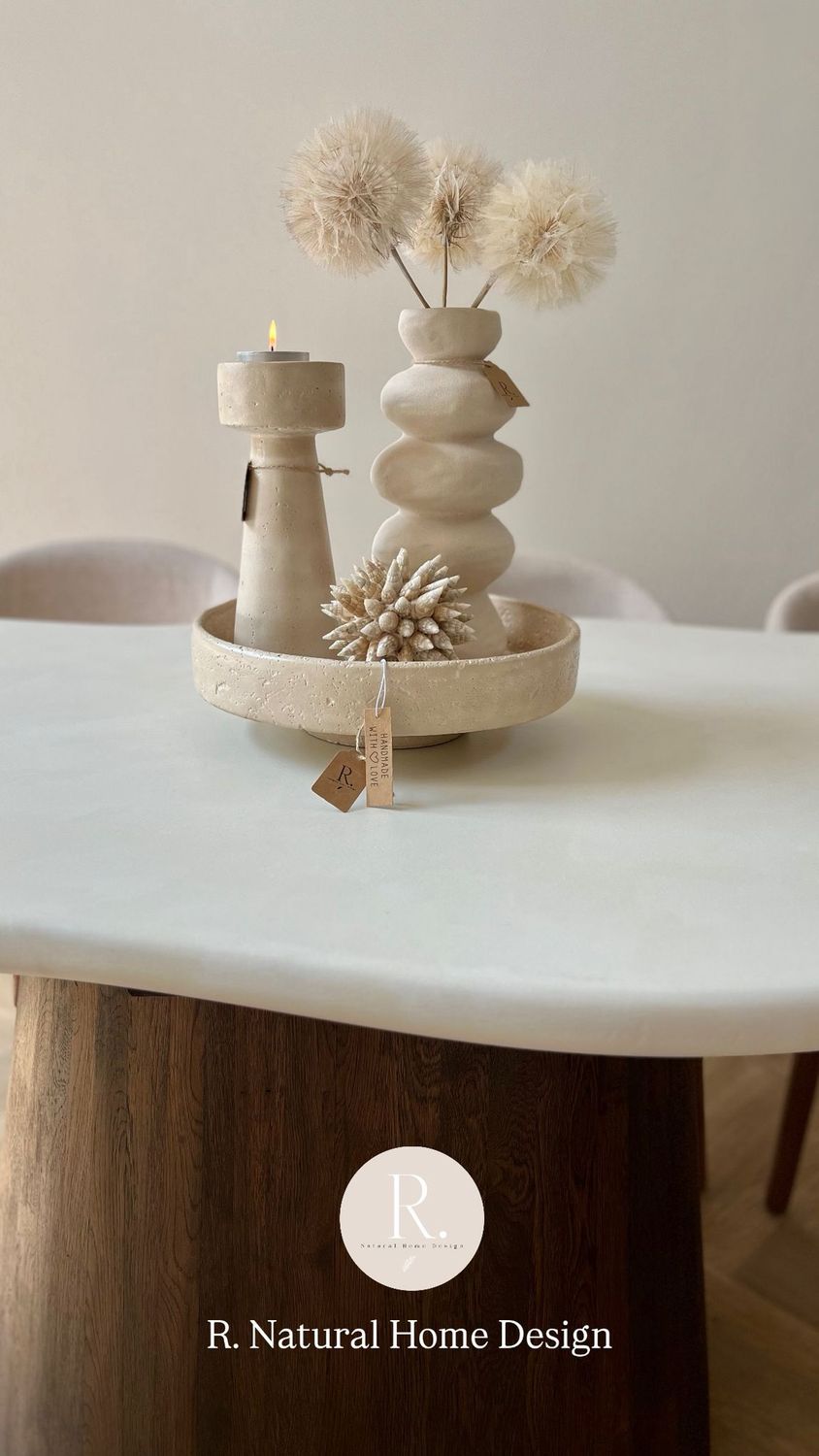 Travertine look schaal