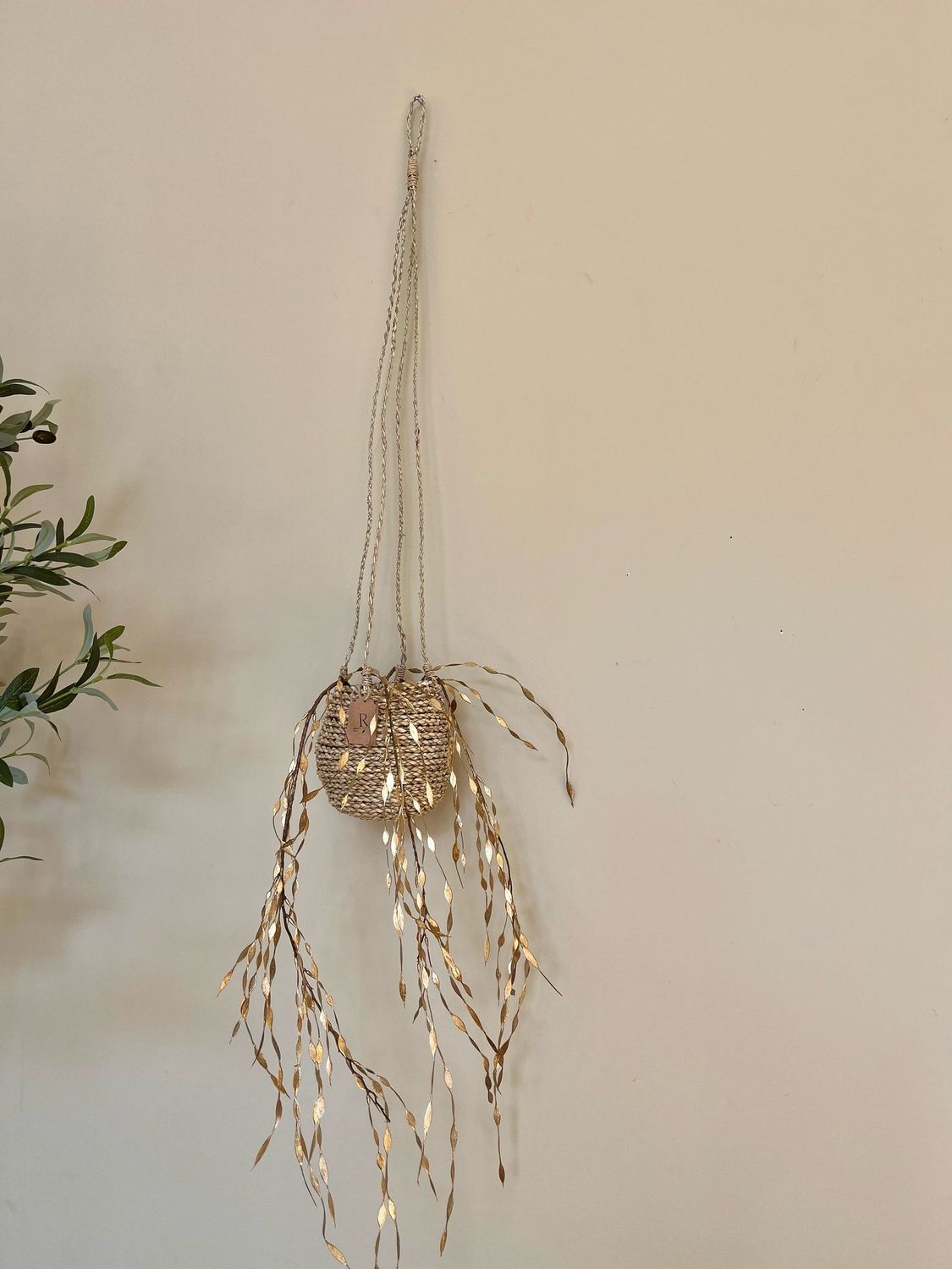 Hang mandje zeegras