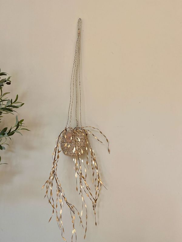 Hang mandje zeegras