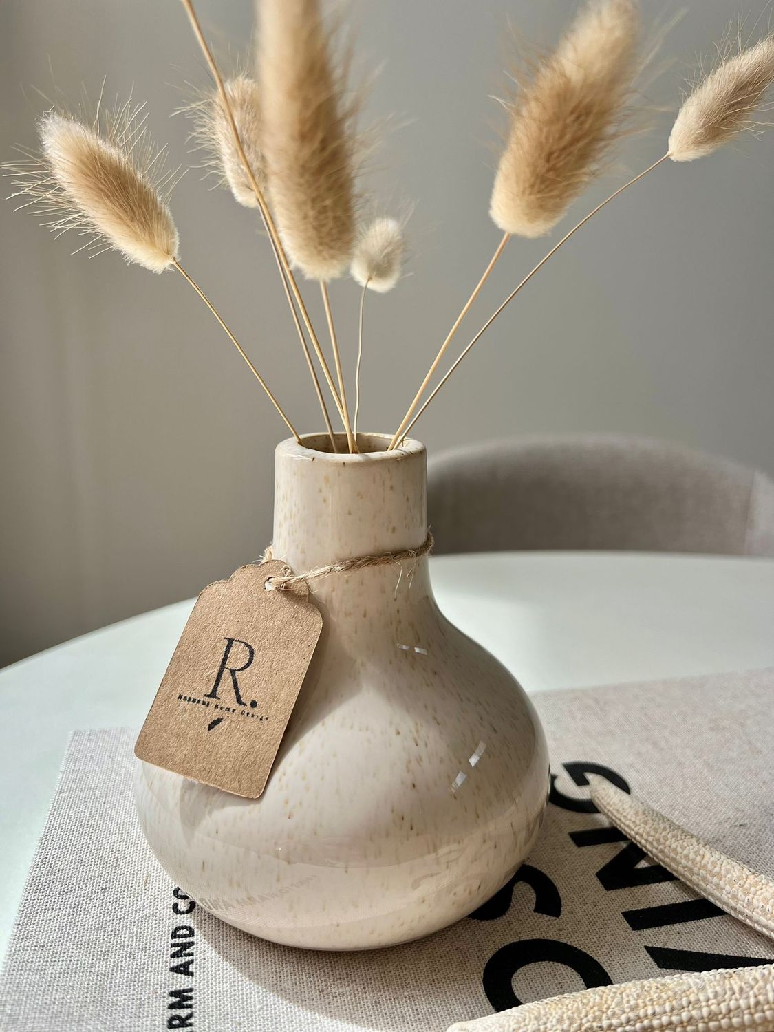 Vaasje beige xs