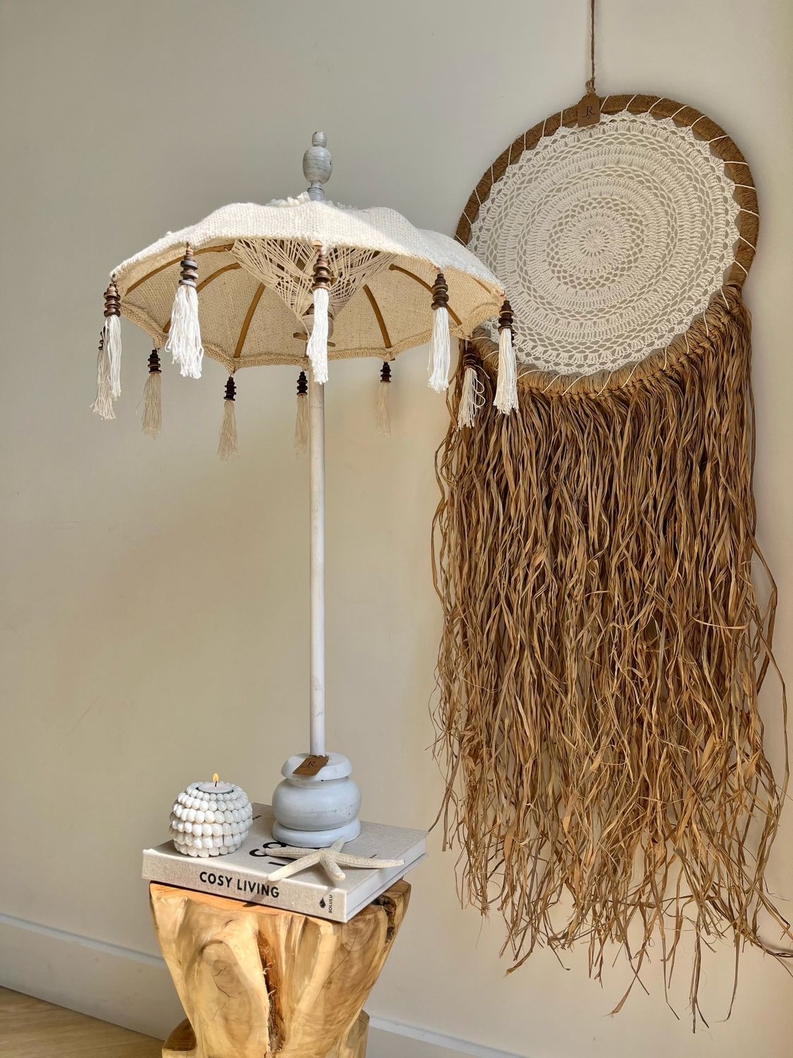 Tafelparasol linnen