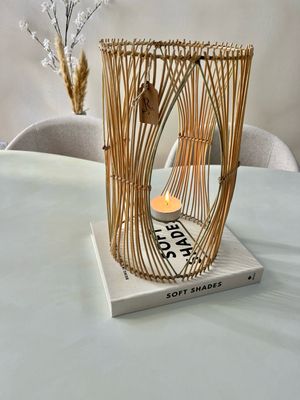Rotan windlicht