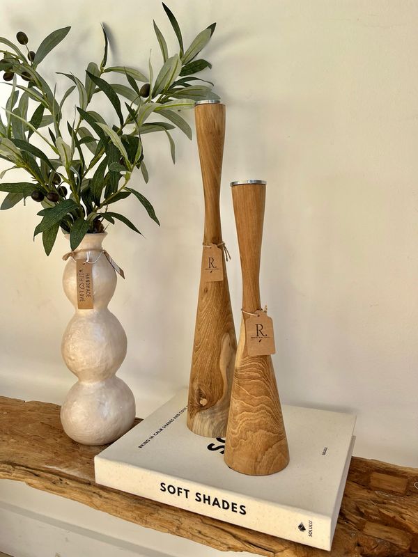 Kandelaar hout hoog