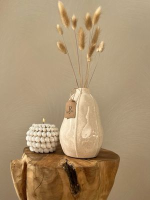 Vaasje beige