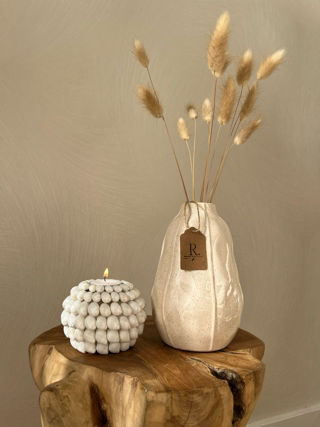 Vaasje beige