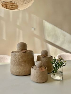 Pot met deksel maat M