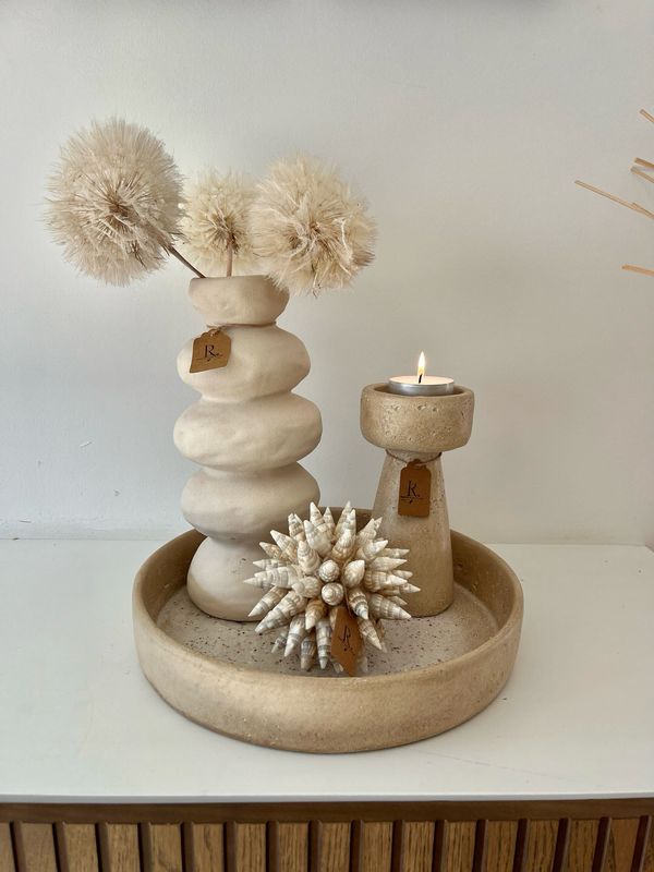 Travertine look schaal