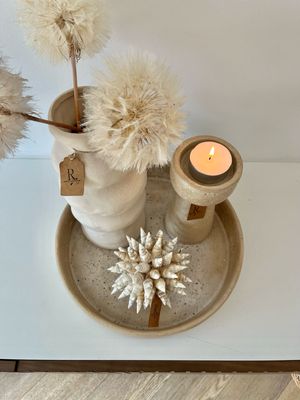 Travertine look schaal