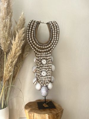 Schelpen ornament tijger oog