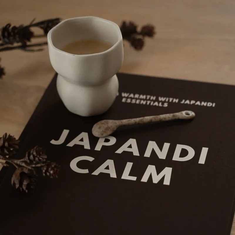 Japandi Calm opbergboek- Koffietafelboek