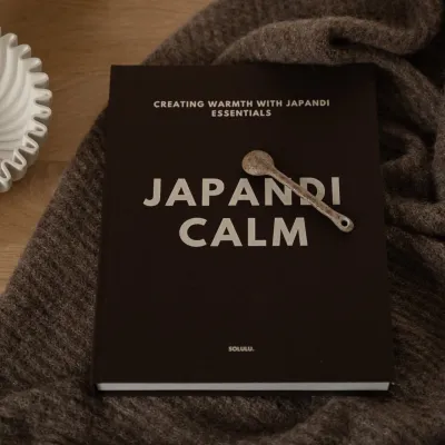 Japandi Calm opbergboek- Koffietafelboek