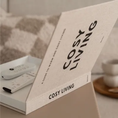 Cozy Living opbergboek-koffietafelboek